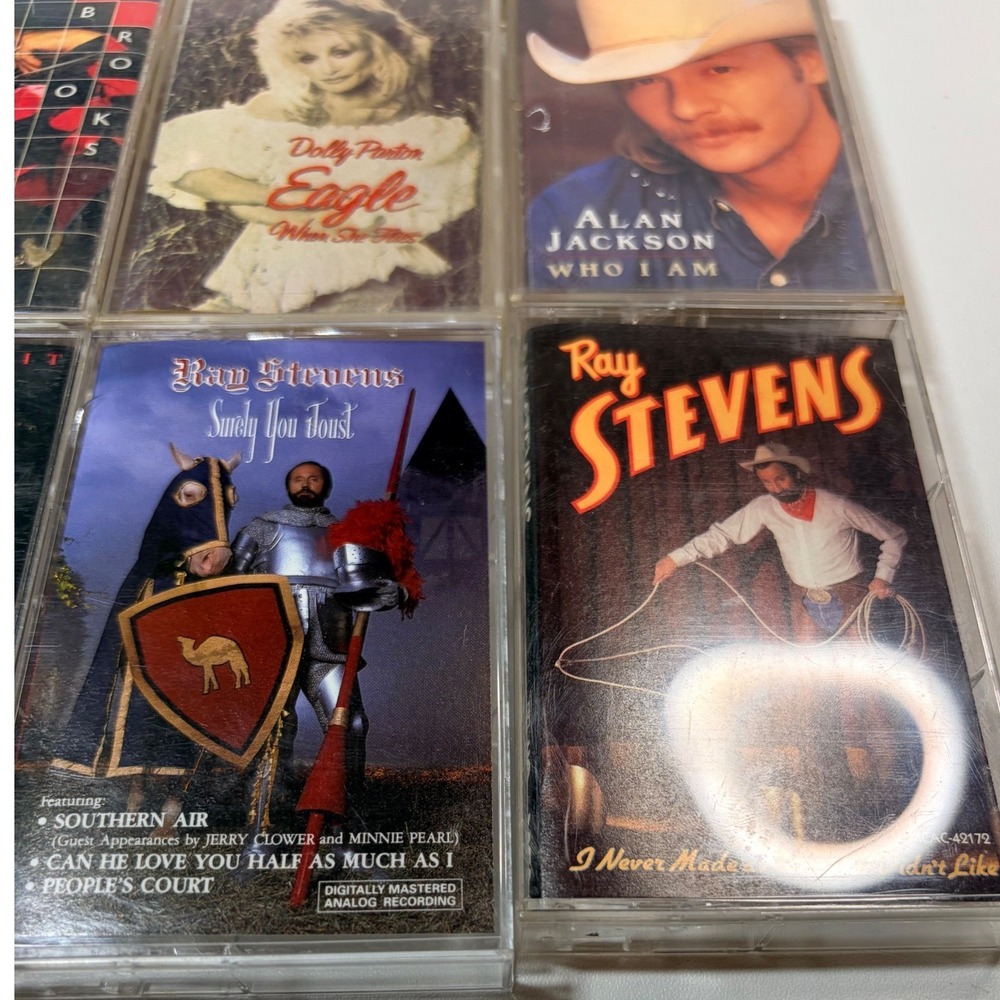Lot of 15 Vintage Cassette Tape Cases & J-Cards (No Cassette tapes included) - Picture 4 of 9